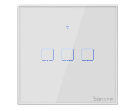 Sonoff Dotykowy Włącznik T0 EU TX (WiFi+RF433 3-kanałowy) - 645663 - zdjęcie 1